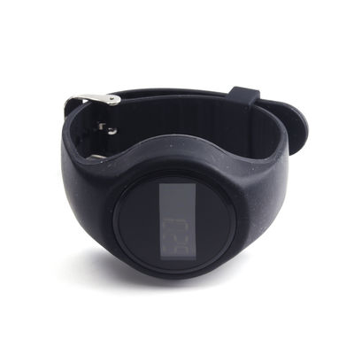 Σιλικόζη Gel Fitness Step Tracker βραχιόλι Προσαρμοσμένο Wearable Break Time Clock Buzzer