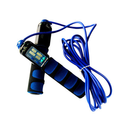 Αθλητικό σκοινί για άλματα Custom Color Logo Μαύρο σκούρο μπλε σκοινί για άλματα Ηλεκτρονική άσκηση Αλματιστήριος σκοινί OK-168