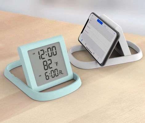 Μίνι LCD ψηφιακό ρολόι Ψηφιακό ρολόι πλάι στο κρεβάτι για οικογένεια και μοντέρνο σχεδιασμό