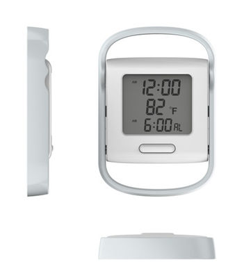 Επικαιροποιημένο LCD Display Digital Alarm Clock με θερμοκρασία εσωτερικού χώρου