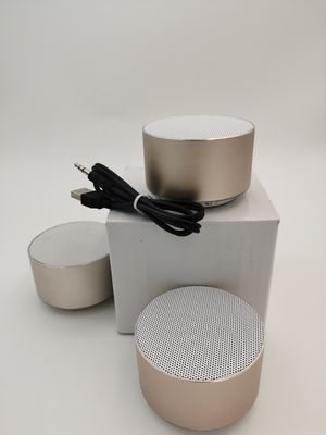 Πιστοποιημένος CE ROHS φορητός ηχείο Bluetooth Χέρια ελεύθερα 69x69x42mm