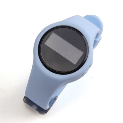 Σιλικόζη Gel Fitness Step Tracker βραχιόλι Προσαρμοσμένο Wearable Break Time Clock Buzzer