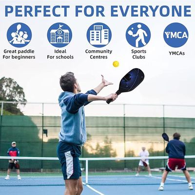 Ράκετ Pickleball ξύλινη ράκετ Pickleball ράκετ Pickleball ράκετ σετ εξωτερικού αθλητισμού Pickleball κουπί