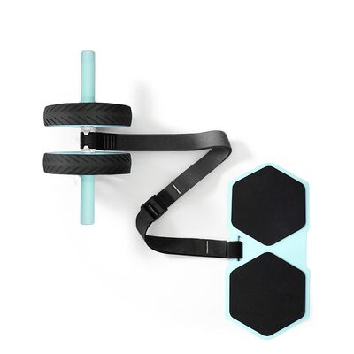 Πολυλειτουργικό Ab Roller Wheel Set με Γόνατο Mat και Αντίσταση Band για την Οικιακή Βασική Εκπαίδευση και Ολόκληρο το Σώμα Επαγγελμα