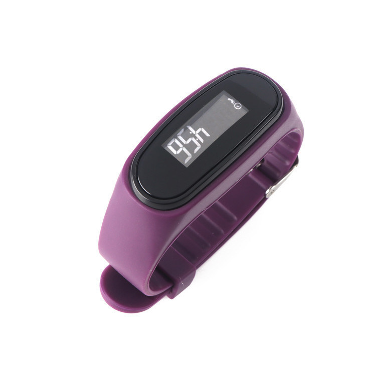 L24*Dia 3.7cm 3D Fitness Pedometer ρολόι με θερμίδες καμένη απόσταση χρόνου εμφάνιση