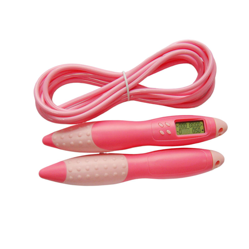 Φιταριστικό σκοινί για άλματα JP-100 All Pink Weight Bearing Αεροβική Αλματιστήρια Προσωποποιημένο χρώμα και εμπορικό σήμα