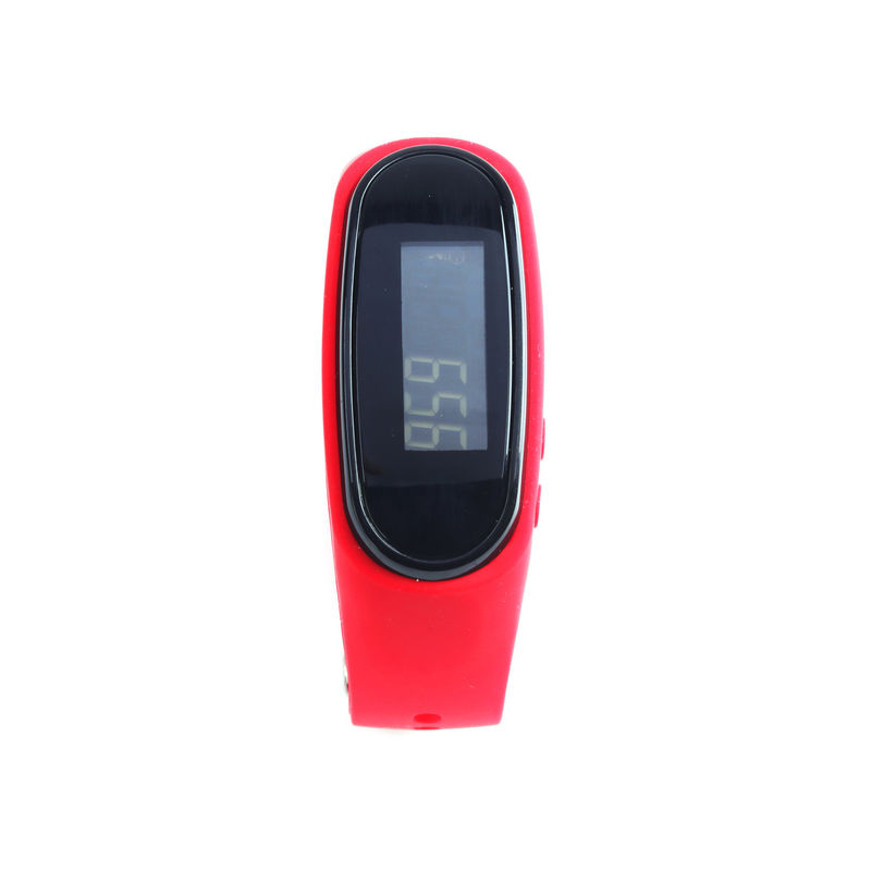L24*Dia 3.7cm 3D Fitness Pedometer ρολόι με θερμίδες καμένη απόσταση χρόνου εμφάνιση